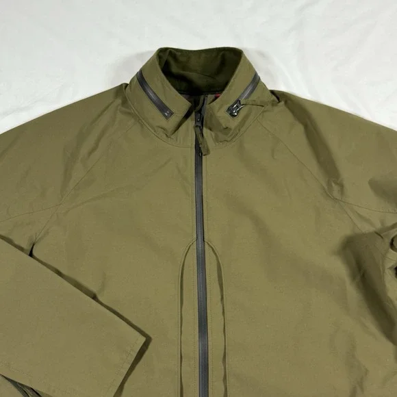 Filson Men's Size XL Green Nylon Vented Rain Liner Soft Shell Jacket NO HOOD - Picture 3 of 16